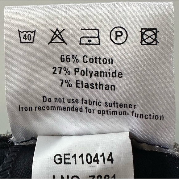 GERSEMI SERI NAVY FULL SEAT RIDING PANTS BREECHES SIZE 38 - Picture 5 of 13